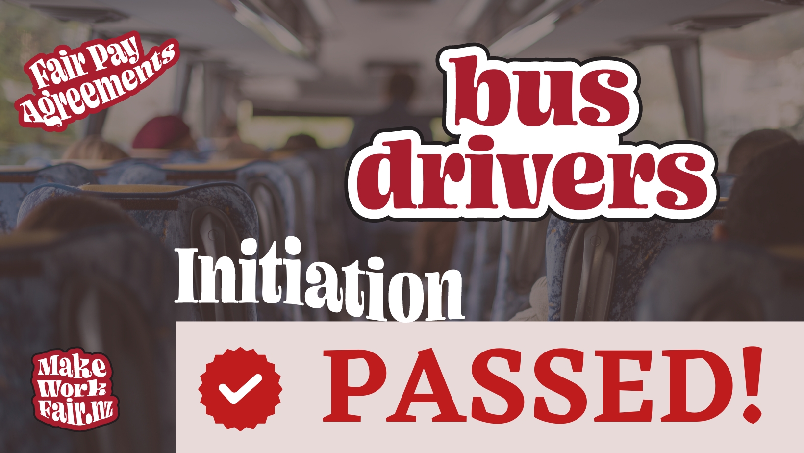 First FPA for bus drivers has passed!