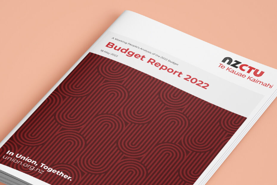 Cover of Budget 22 report
