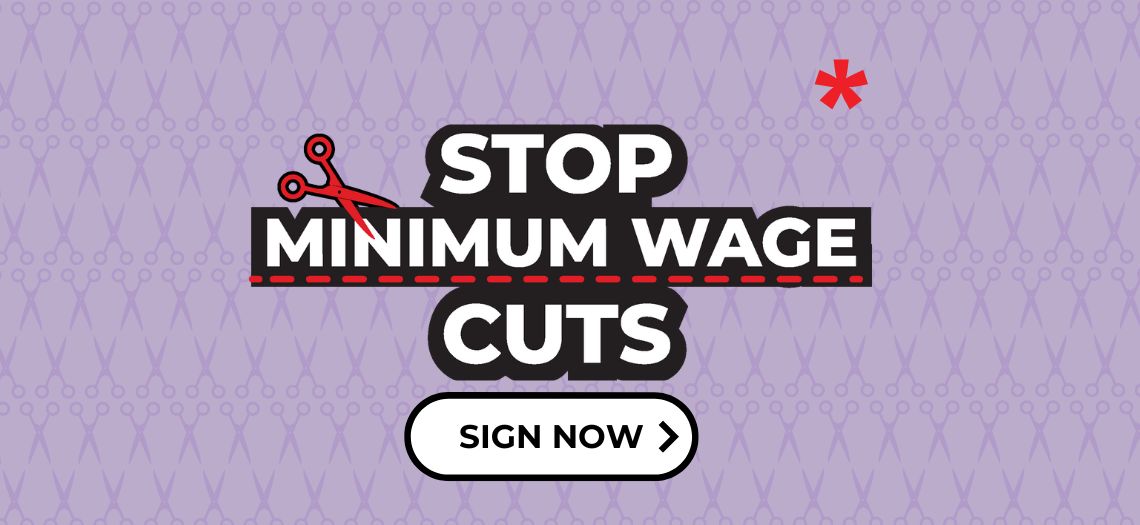 Stop Minimum Wage Cuts petition