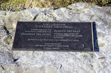 Workers Memorial Day Stone, Wellington Waterfront