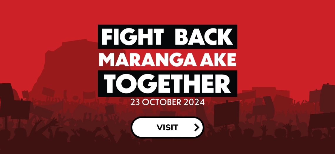 Fight Back Together Maranga Ake 23 October 2024