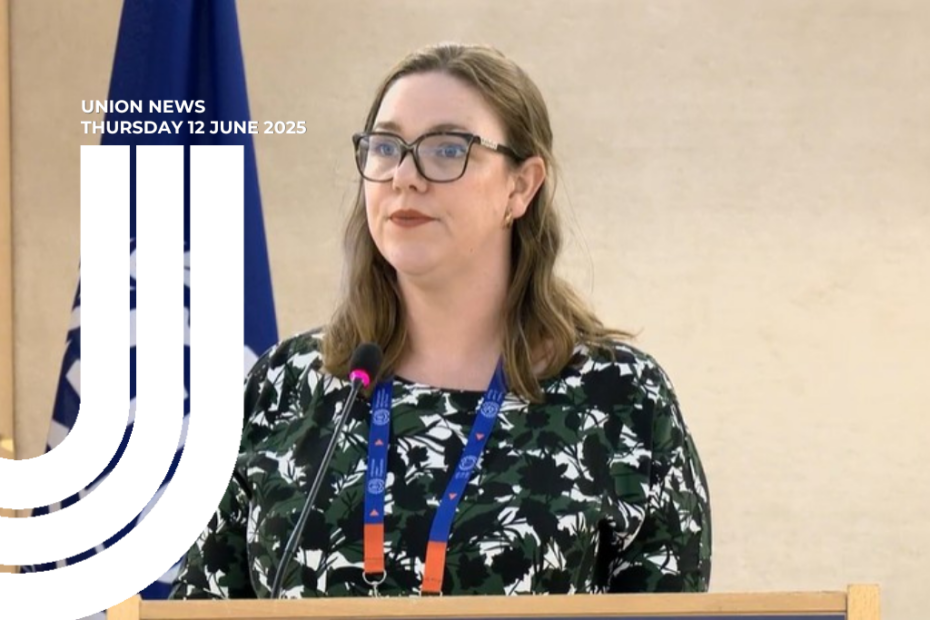 Union News Thursday 12 June 2025