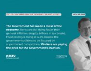Media Release: Cost-of-living keeps rising for those who can least afford it