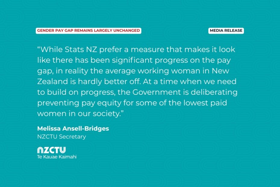 Gender pay gap remains largely unchanged