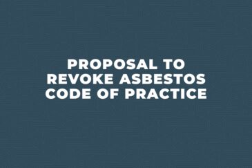 Proposal to revoke Asbestos Code of Practice