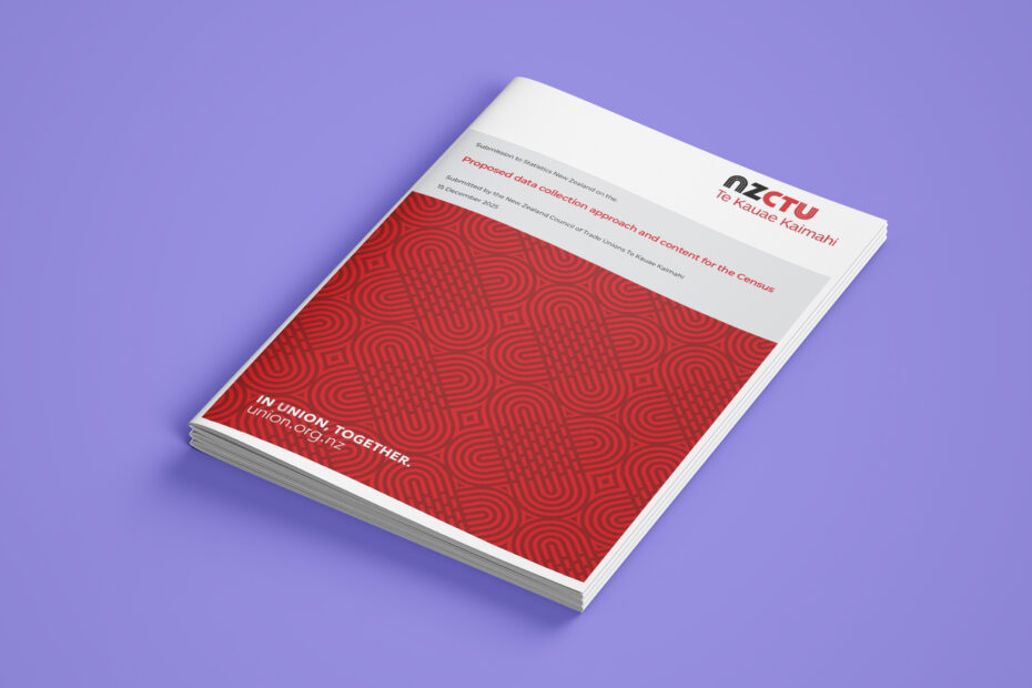 Cover of Proposed data collection approach and content for the Census Submission 15 December 25