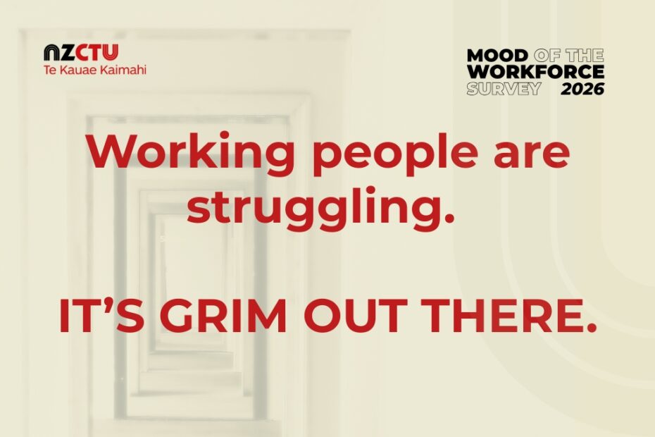 Working people are struggling. It's grim out there.