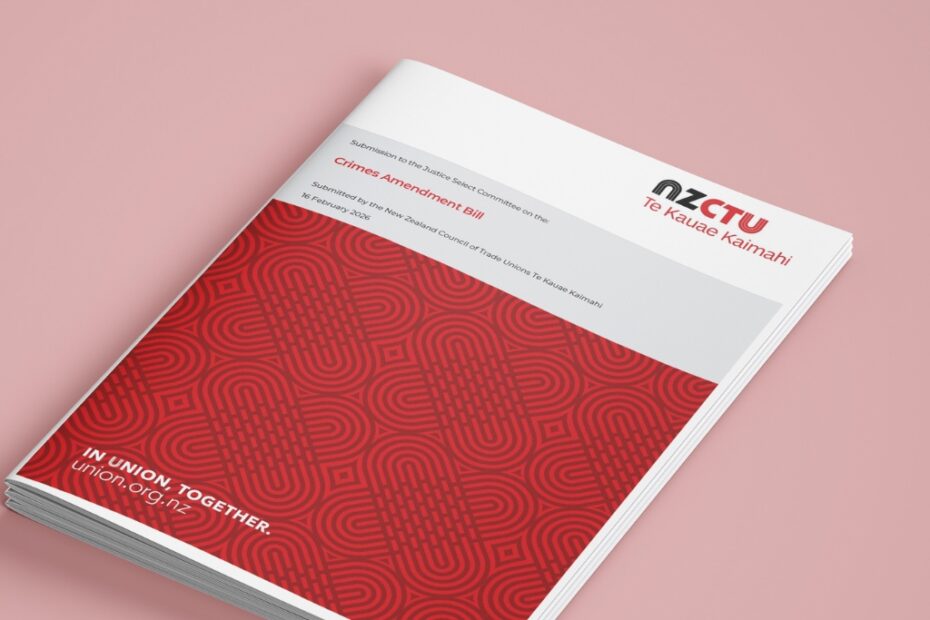 Submission on the Crimes Amendment Bill Cover